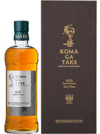【駒ケ根　マルス駒ヶ岳蒸溜所】シングルモルト駒ヶ岳 40th Anniversary Special Edition