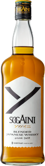 【広島　SAKURAO DISTILLERY】BLENDED JAPANESE WHISKY SOGAINI（ソガイニ）