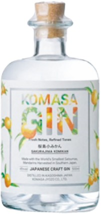 【鹿児島 小正醸造】KOMASA GIN-桜島小みかん