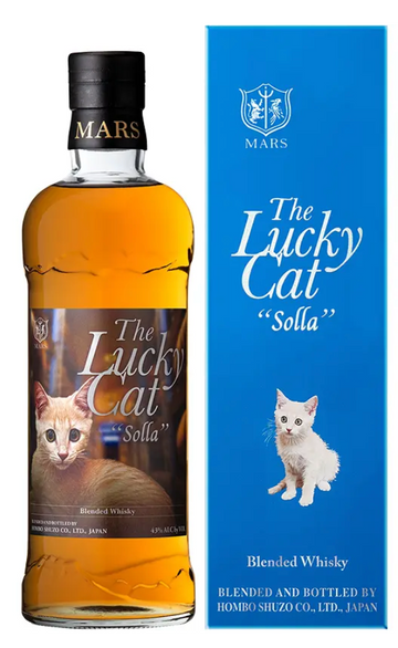 【駒ケ根　マルス駒ヶ岳蒸溜所】ザ・ラッキーキャット ソラ（The Lucky Cat Solla）　　43%